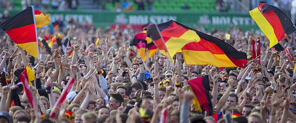 Deutschland USA Fan Fest Hamburg Heiligengeistfeld WM 2014