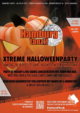 Hamburg tanzt Halloween Party 2017 Fabrik Hamburg
