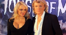 Pamela Anderson und Hans Klok in Hamburg (16.01.2018)