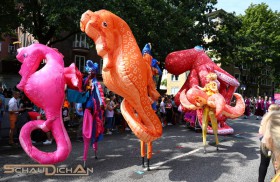 Christopher Street Day Parade 2024  in Hamburg