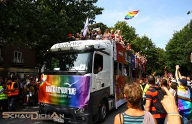 Christopher Street Day Parade 2024  in Hamburg