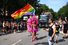 Christopher Street Day Parade 2024  in Hamburg