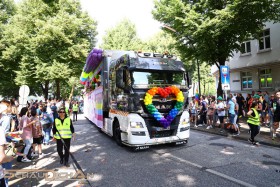 Christopher Street Day Parade 2024  in Hamburg