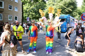 Christopher Street Day Parade 2024  in Hamburg