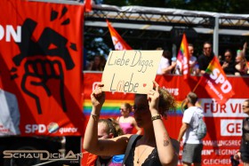 Christopher Street Day Parade 2024  in Hamburg