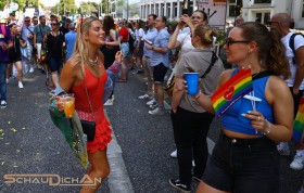 Christopher Street Day Parade 2024  in Hamburg