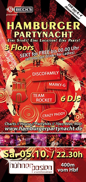 Hamburger Partynacht meets Oktoberfest