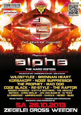 Pioneer Alpha Festival 2013 Hard Edition