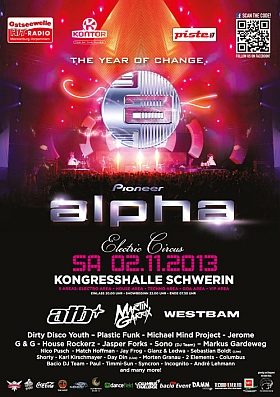 Pioneer Alpha 2013 Electric Circus Schwerin