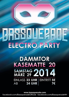 Bassquerade Electro Party Kasematte 20 Hamburg
