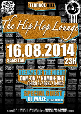 The Hip Hop Lounge 2014 Terrace Hill Hamburg