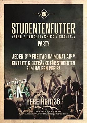 Studentenfutter Party Grosse Freiheit 36