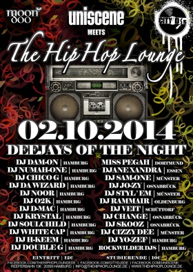 The Hip Hop Lounge 2014 Moondoo Hamburg