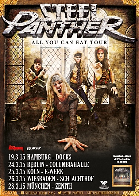 Steel Panther All You Can Eat Tour 2015