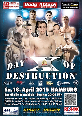 Day of Destruction 10 Sporthalle Hamburg Wandsbek