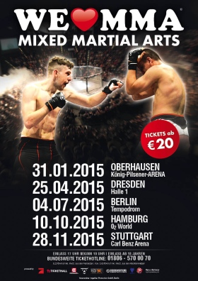 We love MMA 2015 Hamburg