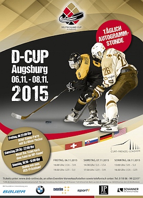 Deutschland Cup 2015 Eishockey Augsburg