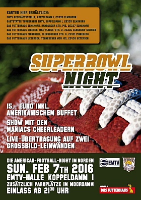 Super Bowl Nacht Elmshorn 2016
