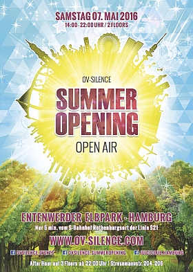 ov silence Summer Opening Entenwerder Elbpark Hamburg 2016