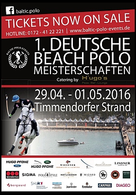 Deutsche Beach Polo Meisterschaften 2016 Timmendorfer Strand