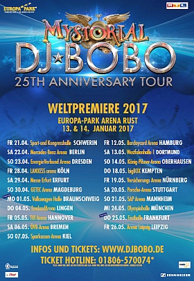 DJ BoBo Mystorial Tour 2017