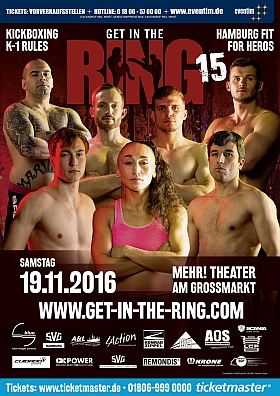 Get in the Ring Kickboxen 2016 Mehr Theater Hamburg