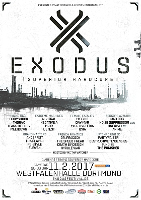 Exodus 2017 Festival Westfalenhallen Dortmund