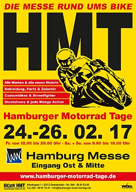 Hamburger Motorrad Tage 2017 Messe