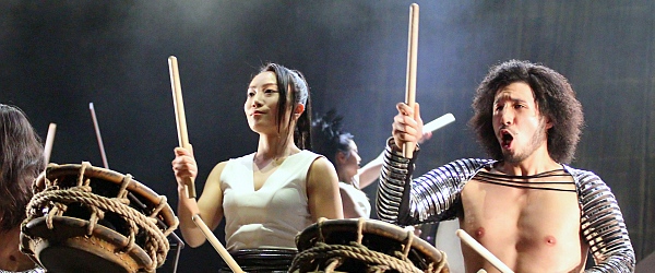 TAO Samurai Drums Wadaiko Trommel Konzert Hamburg 2017