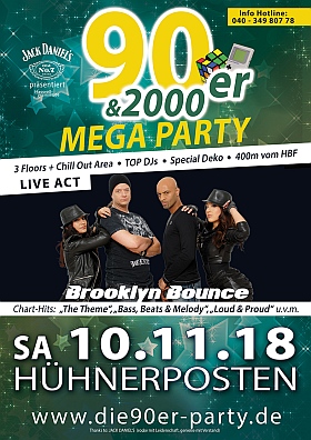 90er 2000er Mega Party Brooklyn Bounce Huehnerposten Hamburg 2018