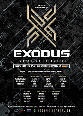 Exodus 2020 Westfalenhallen Dortmund