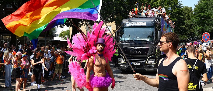 Christopher Street Day Parade CSD 2024 Hamburg