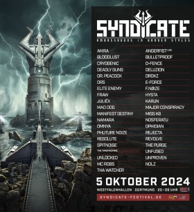 Syndicate 2024 Festival Westfalenhallen Dortmund