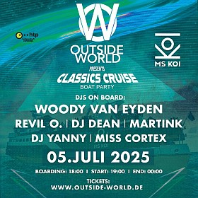 Outside World Festival Boat Rave MS KOI Hamburg